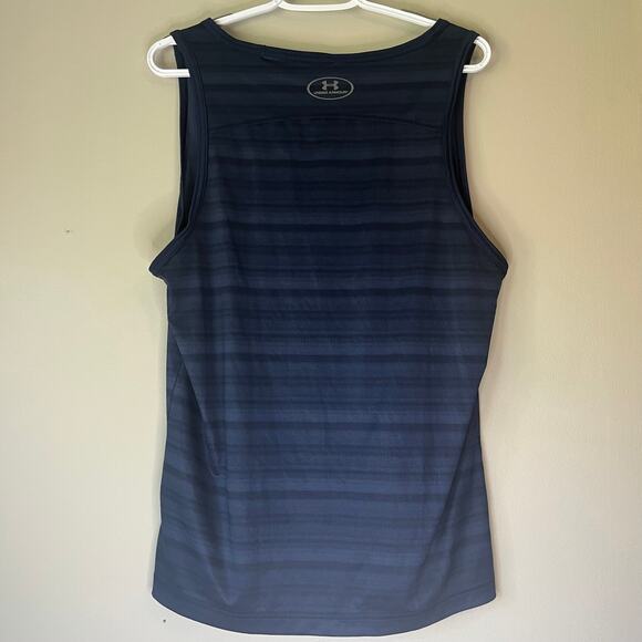 Under Armour Men's Blue Heat Gear Tank Top Size Medium - Picture 2 of 11